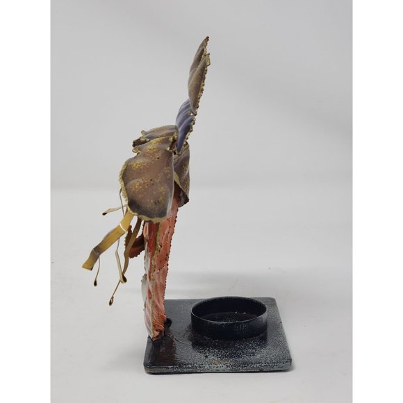 Halloween Scarecrow Jack-O-Lantern Tea‎ Candle Holder Multicolor - Picture 2 of 9